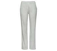 s.Oliver Pyjamahose Damen dunkelgrün gestreift, 50% Baumwolle/50% Viskose, Gr. 36/38