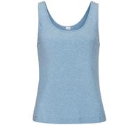 S.OLIVER Damen Pyjamaoberteil hellblau-meliert Gr.32/34