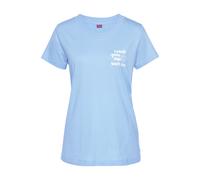 s.Oliver RED LABEL T-Shirt in melierter Optik in Blau, Größe 32-34
