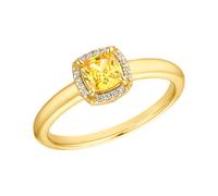 s.Oliver Damen Ring 2037833 2037834 2037835 2037836 Silber 925 vergoldet Zirkonia synth. gelb