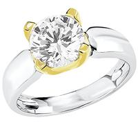 s.Oliver Damen-Ring 925 Silber rhodiniert Zirkonia weiß Gr. 56 (17.8) - 524261