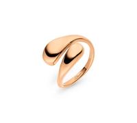 s.Oliver Damen Ring aus Edelstahl mit organischer Form | Wasserfest, hautfreundlich, alltagstauglich, perfekte Geschenkidee