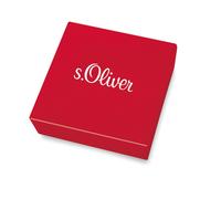 s.Oliver Damen Ring mit Zirkonia - 54 - Ø 17,2 - Gold