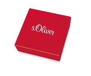 s.Oliver Damen Ring mit Zirkonia - 54 - Ø 17,2 - Gold