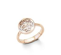 s.Oliver Damen-Ring Perlmutt 925 Silber rhodiniert Gr. 54 (17.2) - 524445