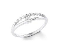 s.Oliver Damen-Ringe 925 Sterling Silber zirkonia Ringgröße 50 (15.9) 2022708