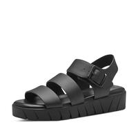 s.Oliver Sandalette Schwarz Flacher Absatz für Damen - 40