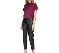 s.Oliver Damen Satinbluse im Loose Fit Satinbluse Kurzarm (1er Pack)