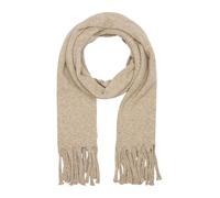 s.Oliver Damen Schal - gestrickt, Fransen, Woll-Optik