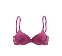 Leicht wattierter BH mit Spitzen-Detail 80D Rosa 6010025.2089.80D