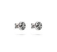 s.Oliver Ohrstecker aus poliertem Edelstahl – elegant, Silber, wasserfest & hautfreundlich