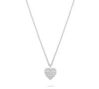 s.Oliver Damen Schmuck - Halskette, Armband, Ohrstecker aus Silber mit funkelndem Herz Design - Elegant & Zeitlos schön - Perfekte Geschenkidee