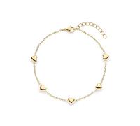 s.Oliver Damen Schmuck - Halsketten, Armbänder, Fußketten & Ohrstecker mit Herzen aus Edelstahl- Eleganter Schmuck für jeden Anlass und das perfekte Geschenk