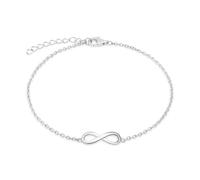 s.Oliver Damen Schmuck - Halsketten, Armbänder und Ohrstecker aus 925 Silber mit verschiedenen Infinity Designs - Alltagstauglich, Elegant & Zeitlos - Perfekte Geschenkidee