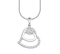 s.Oliver Damen Schmuck - Halsketten aus Silber mit verschiedenen Herz Designs - Elegant & Zeitlos schön - Perfekte Geschenkidee