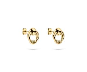 s.Oliver Damen Schmuck - Halsketten, Ohrstecker & Armbänder mit Knoten-Detail aus Edelstahl in verschiedenen Farben - Modern & Stilvoll - Perfekte Geschenkidee