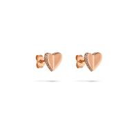 s.Oliver Damen Schmuck - Herz Halsketten, Armbänder, Ohrstecker & Creolen aus 925 Silber mit Steinen & feinen Details - Elegant & Zeitlos - Perfekte Geschenkidee