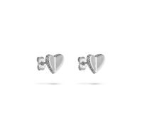 s.Oliver Damen Schmuck - Herz Halsketten, Armbänder, Ohrstecker & Creolen aus 925 Silber mit Steinen & feinen Details - Elegant & Zeitlos - Perfekte Geschenkidee