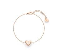 s.Oliver Damen Schmuck - Herz Halsketten, Armbänder, Ohrstecker & Creolen aus 925 Silber mit Steinen & feinen Details - Elegant & Zeitlos - Perfekte Geschenkidee