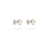 s.Oliver Damen Schmuck - Ohrstecker & Klappcreole aus 925er Silber mit verschiedenen Stein- & Perlendesigns - Klassisch, Zeitlos & Schön - Perfekte Geschenkidee