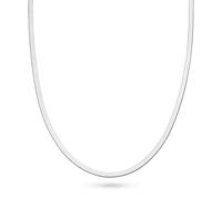 s.Oliver Halskette Sleek SOJ-0235-N-45, polierter Edelstahl, Silber, Damen, 45 cm