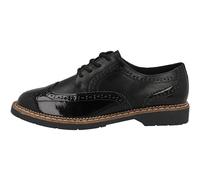 s.Oliver Damen Schnürschuhe Oxford Elegant, Schwarz (Black Comb.), 40 EU