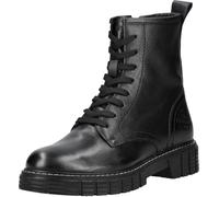 s.Oliver Damen Schnürstiefel ohne Absatz aus Leder Winter, Schwarz (Black), 40 EU