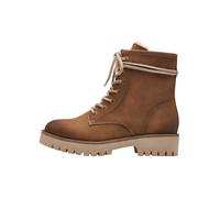 s.Oliver Damen Schnürstiefel ohne Absatz Vegan Winter, Braun (COGNAC), 40