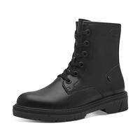 s.Oliver Damen Schnürstiefelette flach, schwarz, (BLACK NAPPA), 37