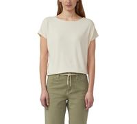 Fließendes Jersey-Shirt mit überschnittenen Schultern 42 beige 2154938.8000.42