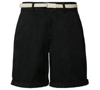 s.Oliver RED LABEL Regular Fit Chinoshorts mit geflochtenem Gürtel in Black, Größe 44