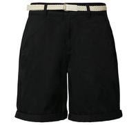s.Oliver RED LABEL Regular Fit Chinoshorts mit geflochtenem Gürtel in Black, Größe 42