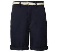 Shorts mit geflochtenem Gürtel und Garment Dye 46 blau 2161341.5959.46