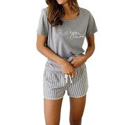 s.Oliver Damen Shorty graumeliert, Größe 44/46, 4394719 Graumeliert L