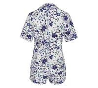 s.Oliver Damen kurzer Pyjama im Blumenmuster