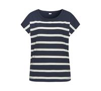 S.OLIVER Damen Shorty dunkelblau-weiß-gestreift Gr.44/46