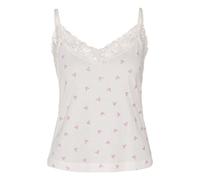 Shorty S.OLIVER Gr. 40/42, rosa (ecru, gemustert) Damen Homewear-Sets Pyjamas mit schönen Spitzendetails (68414226-40)