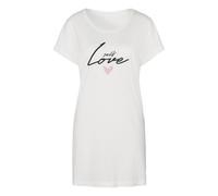 S.OLIVER Damen Sleepshirt schwarz gemustert Gr.32/34