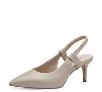 s.Oliver Damen Slingpumps Spitz mit Stilettoabsatz, Beige (Light Taupe), 37 EU