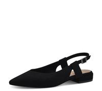 s.Oliver Damen Slingpumps Spitz Vegan, Schwarz (Black), 39 EU