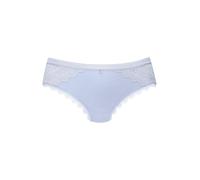 Slip S.OLIVER "Romane", Damen, Gr. 36/38, eisblau, Spitze, Obermaterial: 86% Polyamid, 14% Elasthan, Unterhosen Slip, mit graphischer Spitze in transparenter Optik (64919360-36) eisblau