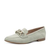 s.Oliver Damen Slipper aus Leder Elegant, Grün (Sage), 37 EU