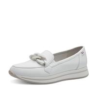 s.Oliver Damen Slipper Plateau Bequem, Weiß (White), 39 EU