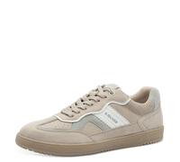 s.Oliver Damen Sneaker flach Low Top Freizeit, Beige (Sage Comb.), 40 EU