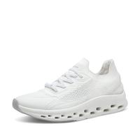 s.Oliver Damen Sneaker flach mit Chunky-Sohle Leicht, Weiß (White), 39 EU