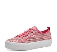 s.Oliver Damen Sneaker flach mit Dicker Sohle aus Stoff