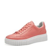 s.Oliver Damen Sneaker flach mit dicker Sohle Vegan, Rosa (Coral), 39 EU
