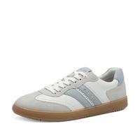 s.Oliver Damen Sneaker flach mit Schnürsenkeln Freizeit, Mehrfarbig (White/Blue), 39 EU