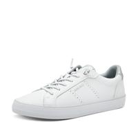 s.Oliver Damen Sneaker flach mit Schnürsenkeln – Weiß, Größe 40 EU