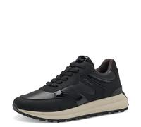 s.Oliver Damen Sneaker flach mit Schnürsenkeln Sportlich, Schwarz (Black), 36 EU